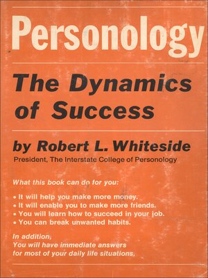 cover image of Personology